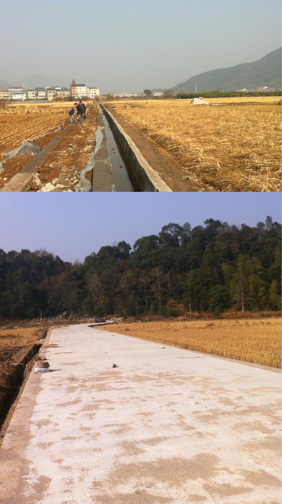 臺州市黃巖區2012年度頭陀鎮東南片中低產田改造項目第一標段